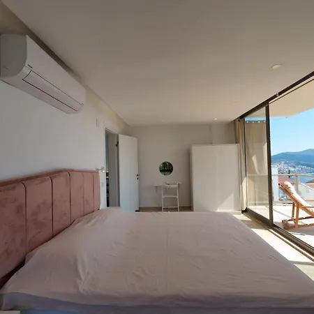 Triplex In With Pool & Partial Sea View Villa Kalkan