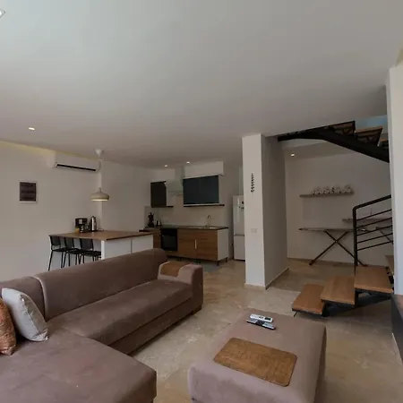 Triplex In With Pool & Partial Sea View Kalkan